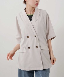 Bulue.（ブルー）の「【Bulue.】半袖ジャケット（テーラードジャケット）」