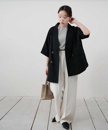 Bulue.（ブルー）の「【Bulue.】半袖ジャケット（テーラードジャケット）」