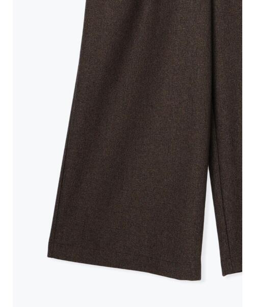 Te chichi（テチチ）の「ツイーディーダブルコンビネゾン（サロペット/オーバーオール・レディース・チャコールグレー/ブラウン・F）」の5枚目の写真