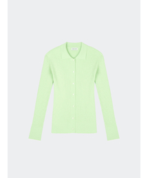 LINDA MODAL-BLEND CARDIGAN LIME