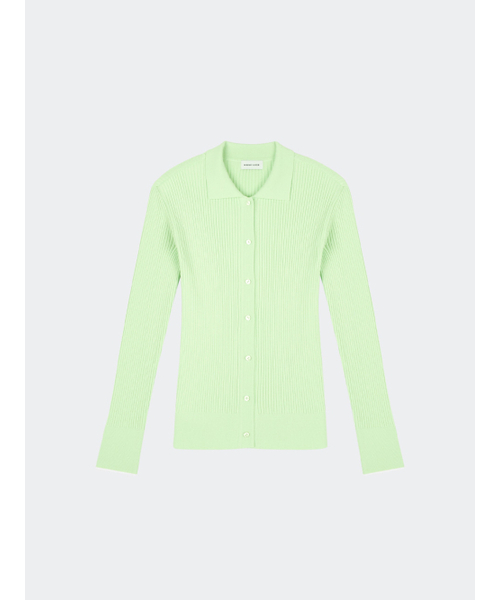 HAVELESS(ハブレス)の「LINDA MODAL-BLEND CARDIGAN LIME(カーディガン/ボレロ・レディース・その他・FREE)」の1枚目の写真