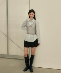 OURO（アウロ）の「TWEED SHORTS [ BLACK ]（その他パンツ）」