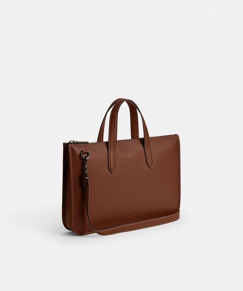 COACH(コーチ)の「アイザック ワークバッグ(ビジネスバッグ・メンズ・レッド系その他・ONE)」の4枚目の写真