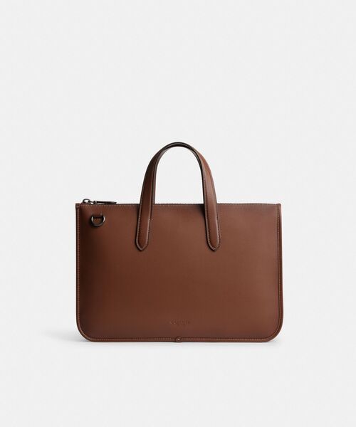 COACH(コーチ)の「アイザック ワークバッグ(ビジネスバッグ・メンズ・レッド系その他・ONE)」の5枚目の写真
