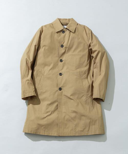 URBAN RESEARCH ROSSO MEN（アーバンリサーチロッソメン）の「『撥水』タイプライタースプリングコート（ステンカラーコート・メンズ・ブルー/グレー/ベージュ/ネイビー/カーキ/ブラック・MEDIUM/LARGE/SMALL/X-LARGE）」の5枚目の写真