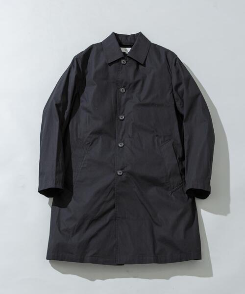 URBAN RESEARCH ROSSO MEN（アーバンリサーチロッソメン）の「『撥水』タイプライタースプリングコート（ステンカラーコート・メンズ・ブルー/グレー/ベージュ/ネイビー/カーキ/ブラック・MEDIUM/LARGE/SMALL/X-LARGE）」の2枚目の写真