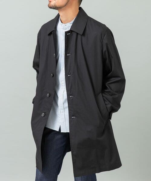 URBAN RESEARCH ROSSO MEN（アーバンリサーチロッソメン）の「『撥水』タイプライタースプリングコート（ステンカラーコート・メンズ・ブルー/グレー/ベージュ/ネイビー/カーキ/ブラック・MEDIUM/LARGE/SMALL/X-LARGE）」の7枚目の写真