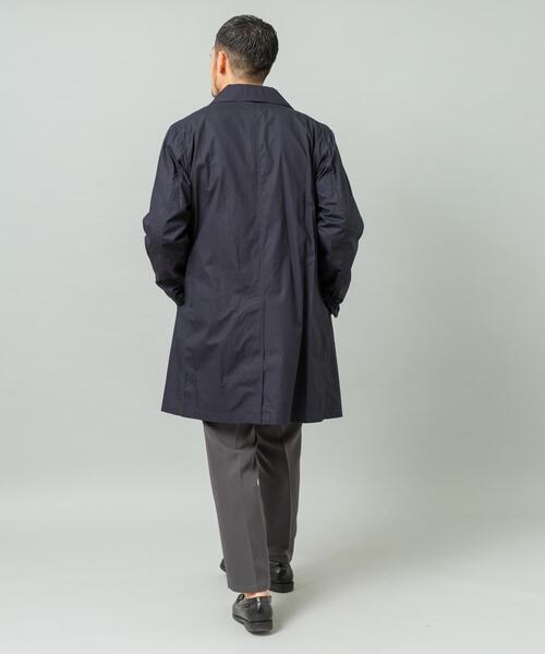 URBAN RESEARCH ROSSO MEN(アーバンリサーチロッソメン)の「『撥水』タイプライタースプリングコート(ステンカラーコート・メンズ・ブルー/グレー/ベージュ/ネイビー/カーキ/ブラック・MEDIUM/LARGE/SMALL/X-LARGE)」の7枚目の写真