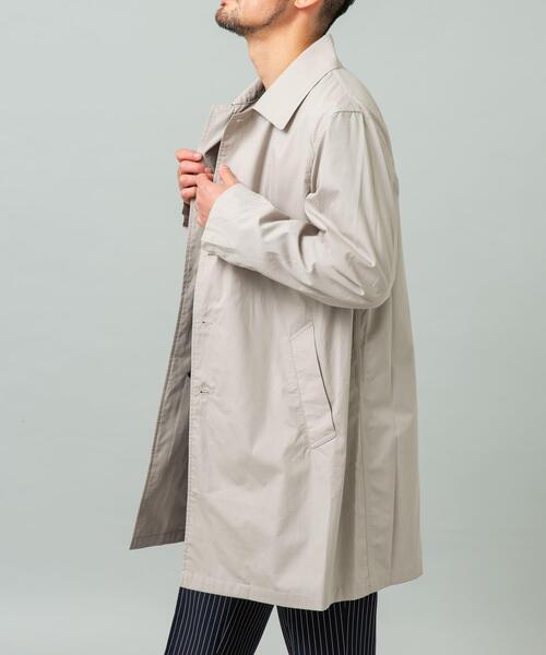 URBAN RESEARCH ROSSO MEN（アーバンリサーチロッソメン）の「『撥水』タイプライタースプリングコート（ステンカラーコート・メンズ・ブルー/グレー/ベージュ/ネイビー/カーキ/ブラック・MEDIUM/LARGE/SMALL/X-LARGE）」の15枚目の写真