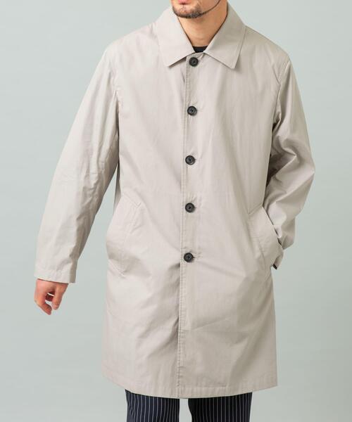 URBAN RESEARCH ROSSO MEN（アーバンリサーチロッソメン）の「『撥水』タイプライタースプリングコート（ステンカラーコート・メンズ・ブルー/グレー/ベージュ/ネイビー/カーキ/ブラック・MEDIUM/LARGE/SMALL/X-LARGE）」の17枚目の写真
