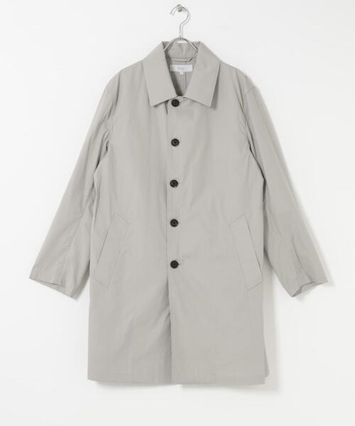 URBAN RESEARCH ROSSO MEN（アーバンリサーチロッソメン）の「『撥水』タイプライタースプリングコート（ステンカラーコート・メンズ・ブルー/グレー/ベージュ/ネイビー/カーキ/ブラック・MEDIUM/LARGE/SMALL/X-LARGE）」の19枚目の写真