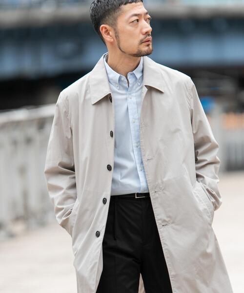 撥水』タイプライタースプリングコート（ステンカラーコート）｜URBAN