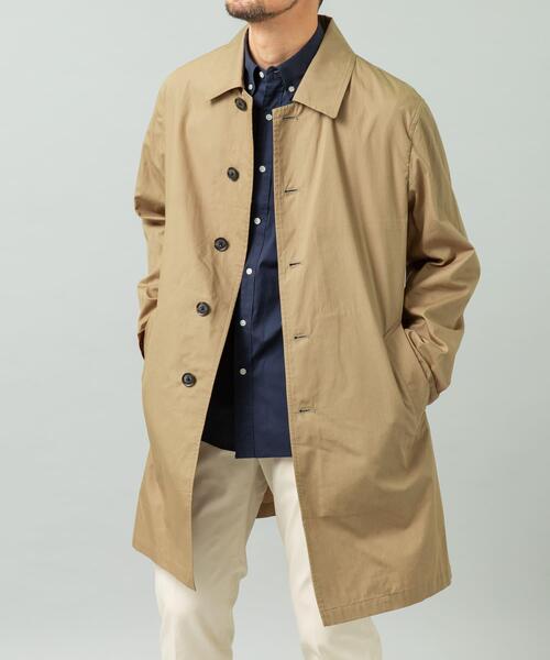 URBAN RESEARCH ROSSO MEN(アーバンリサーチロッソメン)の「『撥水』タイプライタースプリングコート(ステンカラーコート・メンズ・ブルー/グレー/ベージュ/ネイビー/カーキ/ブラック・MEDIUM/LARGE/SMALL/X-LARGE)」の14枚目の写真