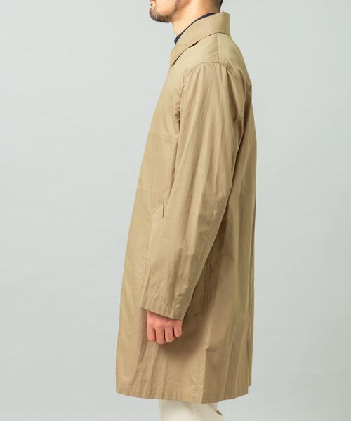 URBAN RESEARCH ROSSO MEN(アーバンリサーチロッソメン)の「『撥水』タイプライタースプリングコート(ステンカラーコート・メンズ・ブルー/グレー/ベージュ/ネイビー/カーキ/ブラック・MEDIUM/LARGE/SMALL/X-LARGE)」の10枚目の写真