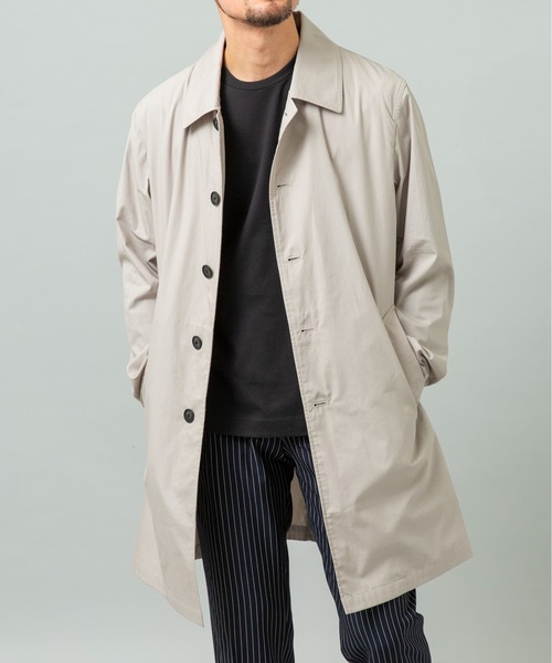 セール】タイプライタースプリングコート（ステンカラーコート