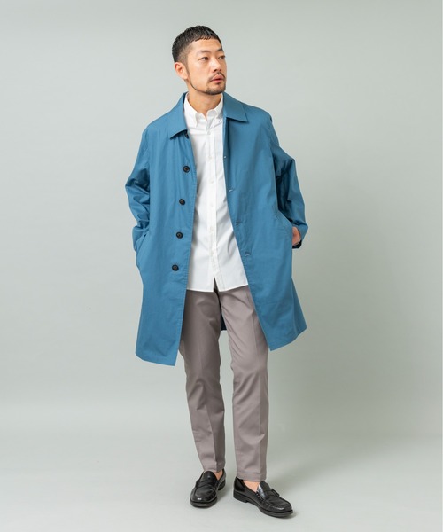 セール】タイプライタースプリングコート（ステンカラーコート