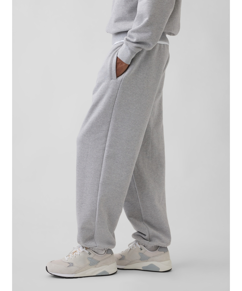 GAP（ギャップ）の「エクストラヘビーウェイト フレンチテリー ジョガーパンツ（スウェットパンツ・メンズ・ライトグレー・XL/L/M/S/XS）」の4枚目の写真