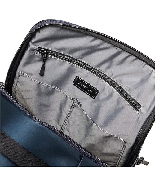Samsonite（サムソナイト）の「サムソナイト FLYZ-LITE 2 ツールームバックパック エキスパンダブル ネイビー（ビジネスバッグ・メンズ・ネイビー・ONE SIZE）」の5枚目の写真