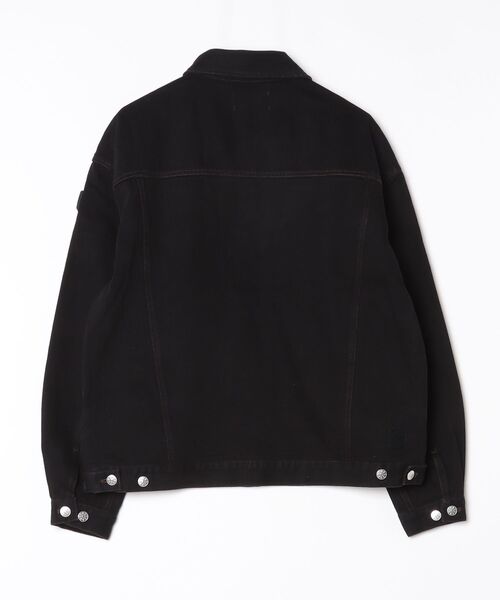 PHINGERIN（フィンガリン）の「PHINGERIN DENIM RIVET CHORE JACKET (PD-261-JK-051)（デニムジャケット・メンズ・ブラック・X-LARGE/LARGE）」の3枚目の写真