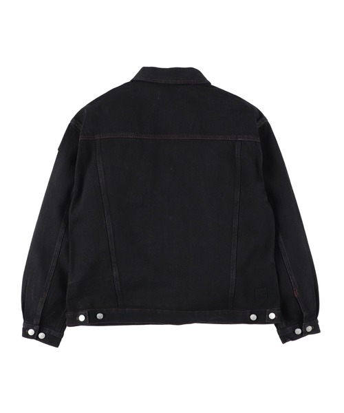 PHINGERIN（フィンガリン）の「PHINGERIN DENIM RIVET CHORE JACKET (PD-261-JK-051)（デニムジャケット・メンズ・ブラック・X-LARGE/LARGE）」の2枚目の写真