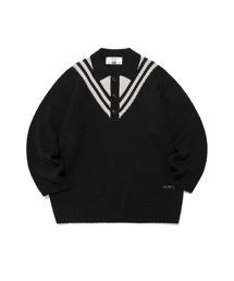NICE GHOST CLUB | FFATS SAILOR PK KNIT_BLACK(NG2EFUK640A)(ニット/セーター)