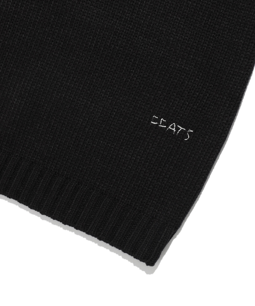 NICE GHOST CLUB（ナイスゴーストクラブ）の「FFATS SAILOR PK KNIT_BLACK(NG2EFUK640A)（ニット/セーター・レディース・ブラック・L/M/S）」の5枚目の写真