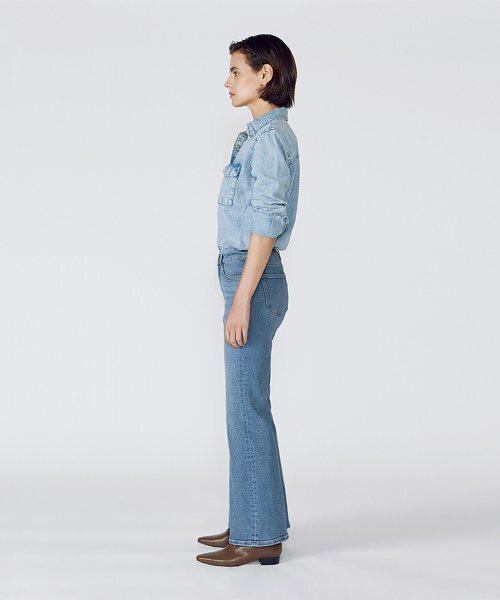 GOODDEN（グーデン）の「[GDFL04] Boots Light Blue_Standard（デニムパンツ・レディース・その他・30inch/32inch/28inch/24inch/26inch）」の3枚目の写真