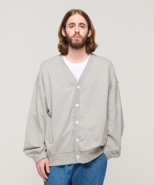 Суит кейрдидж (грей) — свитер/кардиган (sweat cardigan gray)
