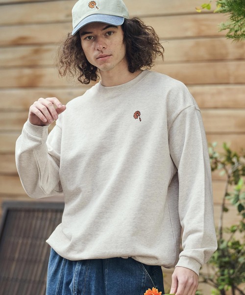 UN-FILLED(アンフィルド)の「mlt5561- GARBERA EMB DRAWCHORD LONG SLEEVE T-shirt ロンT(SDUF-2613)(Tシャツ/カットソー・メンズ・アッシュ・L/M)」の5枚目の写真