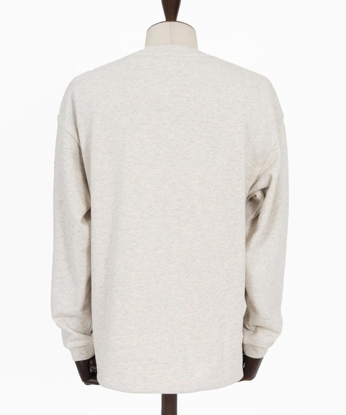 UN-FILLED(アンフィルド)の「mlt5561- GARBERA EMB DRAWCHORD LONG SLEEVE T-shirt ロンT(SDUF-2613)(Tシャツ/カットソー・メンズ・アッシュ・L/M)」の11枚目の写真