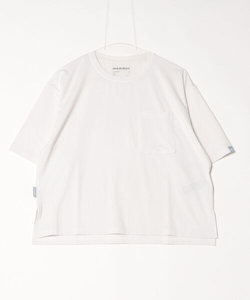 Mammut(マムート)の「マムート オーバーサイズド Tシャツ アジアンフィット / Mammut Oversized T-Shirt AF Women(Tシャツ/カットソー・レディース・ホワイト/ブラック・M/L)」の1枚目の写真