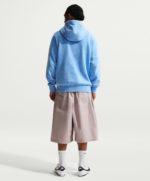 NIKE（ナイキ）の「【別注】ナイキ NIKE ナイキ クラブ BB L/S フーディ CWASH 限定コラボ（スウェット・メンズ・ダークグレー/サックスブルー・M/L/LL/3L/S）」の12枚目の写真