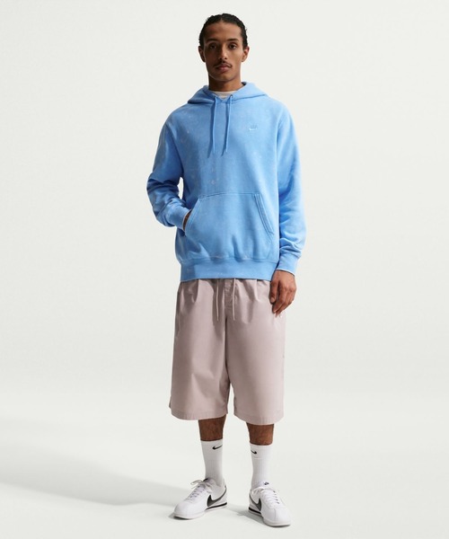 NIKE（ナイキ）の「【別注】ナイキ NIKE ナイキ クラブ BB L/S フーディ CWASH 限定コラボ（スウェット・メンズ・ダークグレー/サックスブルー・M/L/LL/3L/S）」の11枚目の写真