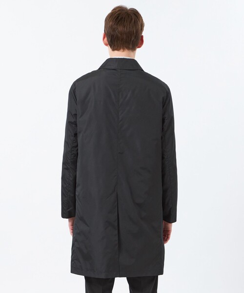 MACKINTOSH PHILOSOPHY(マッキントッシュ フィロソフィー)の「中空トラスナイロン WELLINGTON(ウェリントン)(ステンカラーコート・メンズ・ブラック/ダークネイビー・38/40)」の8枚目の写真