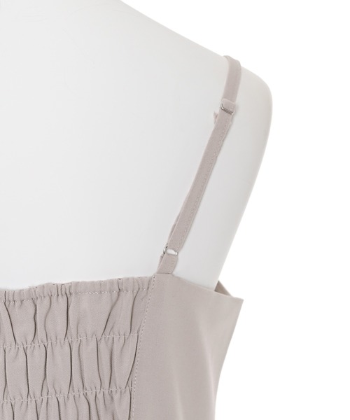 Narcissus（ナルシス）の「【PICCIN】リボンオールインワン（つなぎ/オールインワン・レディース・ベージュ・FREE）」の5枚目の写真