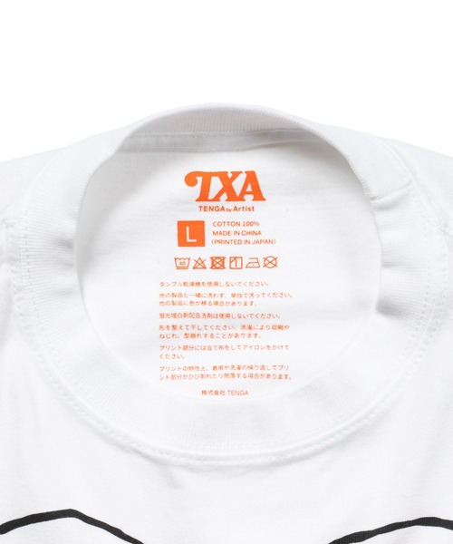 TXA(ティーエックスエー)の「田中かえ L/S T-shirt(Tシャツ/カットソー・メンズ・チャコール/ホワイト・MEDIUM/X-LARGE/LARGE)」の5枚目の写真