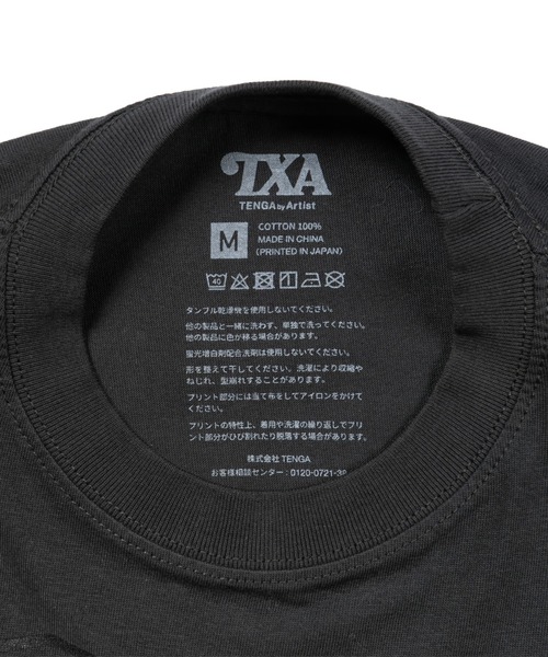 TXA(ティーエックスエー)の「田中かえ L/S T-shirt(Tシャツ/カットソー・メンズ・チャコール/ホワイト・MEDIUM/X-LARGE/LARGE)」の10枚目の写真