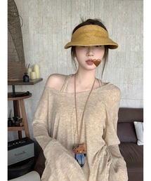 Ritzy（リッツィー）の「オフショルダーレイヤードシアートップス アンサンブル（アンサンブル）」