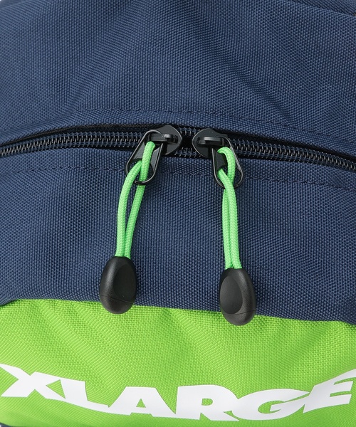 XLARGE KIDS(エクストララージキッズ)の「ファニーゴリラ バイカラーバックパック(バックパック/リュック・キッズ・イエロー/ネイビー/ブラック・F)」の5枚目の写真