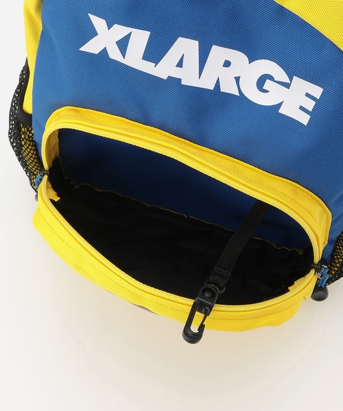XLARGE KIDS(エクストララージキッズ)の「ファニーゴリラ バイカラーバックパック(バックパック/リュック・キッズ・イエロー/ネイビー/ブラック・F)」の10枚目の写真
