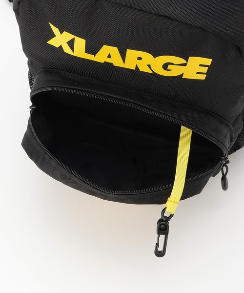 XLARGE KIDS(エクストララージキッズ)の「ファニーゴリラ バイカラーバックパック(バックパック/リュック・キッズ・イエロー/ネイビー/ブラック・F)」の11枚目の写真