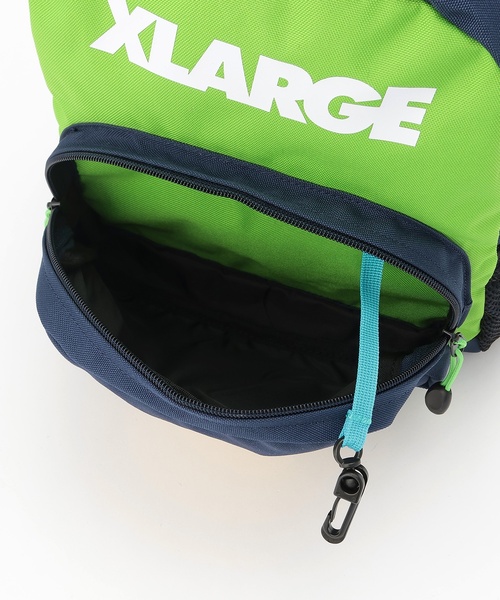 XLARGE KIDS(エクストララージキッズ)の「ファニーゴリラ バイカラーバックパック(バックパック/リュック・キッズ・イエロー/ネイビー/ブラック・F)」の12枚目の写真