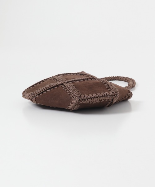 KBF（ケイビーエフ）の「パッチワークBAG（ショルダーバッグ・レディース・ブラウン/ピンク・ONE）」の15枚目の写真