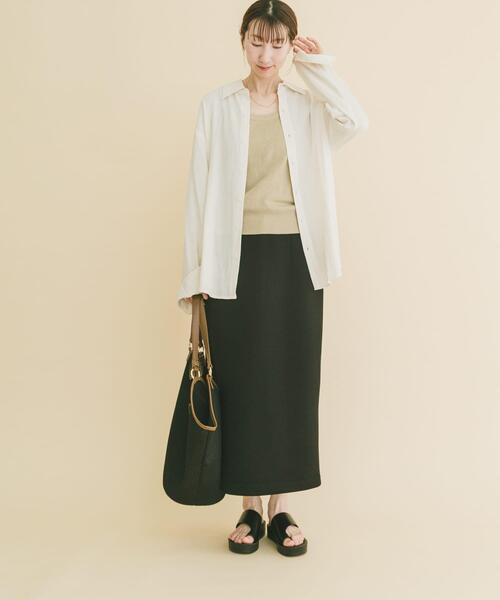ITEMS URBANRESEARCH(アイテムズ アーバンリサーチ)の「リネンブレンドレギュラーカラーシャツ(シャツ/ブラウス・メンズ・ホワイト/ブルー系その他/イエロー系その他/ピンク系その他・LARGE/MEDIUM)」の11枚目の写真