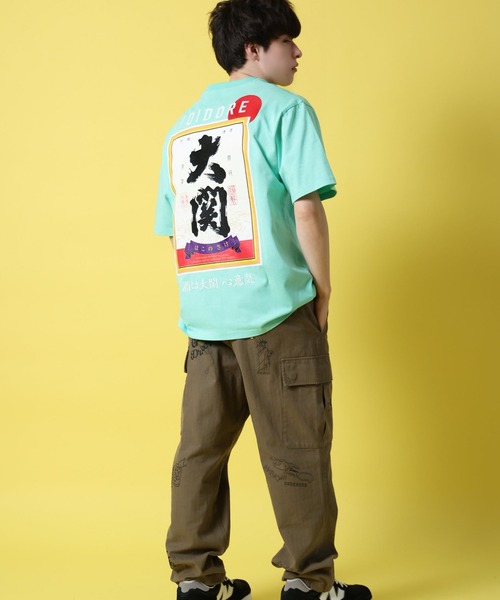 CORPUS SELECT(コーパストーキョー)の「【YOIDORE/酔いどれ】大関はこの酒 コラボ 半袖 Tシャツ(Tシャツ/カットソー・メンズ・ブラック/ホワイト/グリーン・M/L/XL)」の10枚目の写真