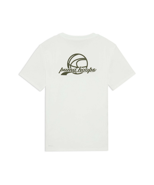 PUMA(プーマ)の「PUMA プーマ メンズ バスケットボール HOOPS グラフィック 半袖 Tシャツ(Tシャツ/カットソー・メンズ・ホワイト系その他/ブラック系その他・MEDIUM/LARGE/SMALL/XX-LARGE/X-LARGE)」の6枚目の写真