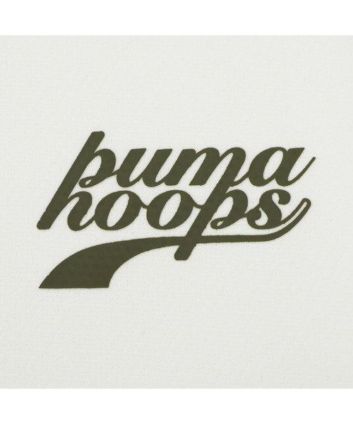 PUMA(プーマ)の「PUMA プーマ メンズ バスケットボール HOOPS グラフィック 半袖 Tシャツ(Tシャツ/カットソー・メンズ・ホワイト系その他/ブラック系その他・MEDIUM/LARGE/SMALL/XX-LARGE/X-LARGE)」の8枚目の写真