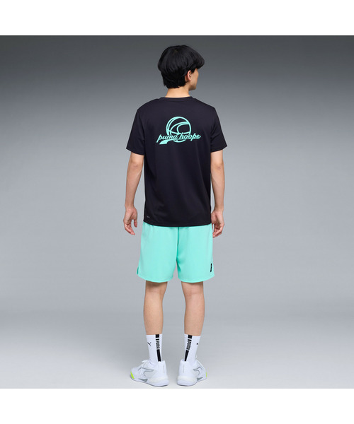 PUMA(プーマ)の「PUMA プーマ メンズ バスケットボール HOOPS グラフィック 半袖 Tシャツ(Tシャツ/カットソー・メンズ・ホワイト系その他/ブラック系その他・MEDIUM/LARGE/SMALL/XX-LARGE/X-LARGE)」の11枚目の写真