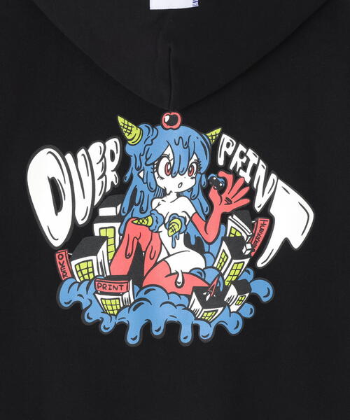 over print(オーバープリント)の「overprint/オーバープリント/TITAN HOODIE(パーカー・レディース・ブラウン/ブラック・M/S/L)」の11枚目の写真