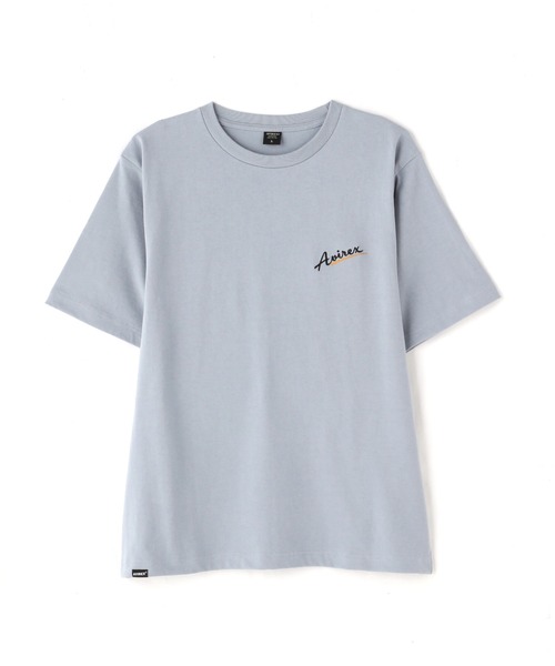 AVIREX(アヴィレックス)の「《WEB&DEPOT限定》 S/S TEE EMB FLYING TIGERS(Tシャツ/カットソー・レディース・サックスブルー/ブラック/レッド/ホワイト/チャコールグレー・F)」の10枚目の写真